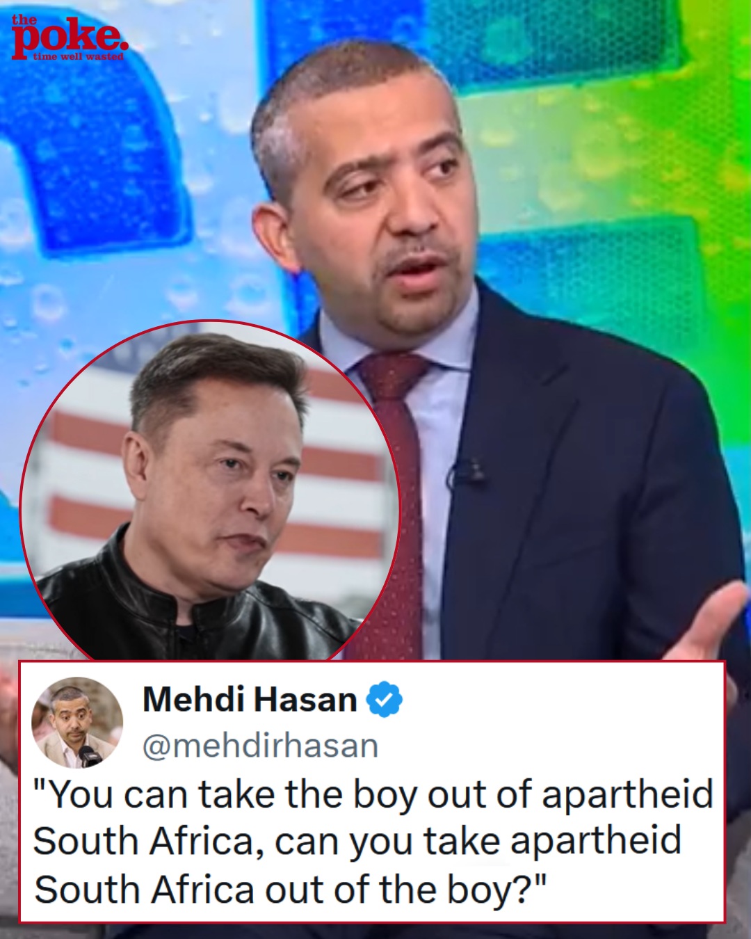 Mehdi Hasan called out the right-wing political in