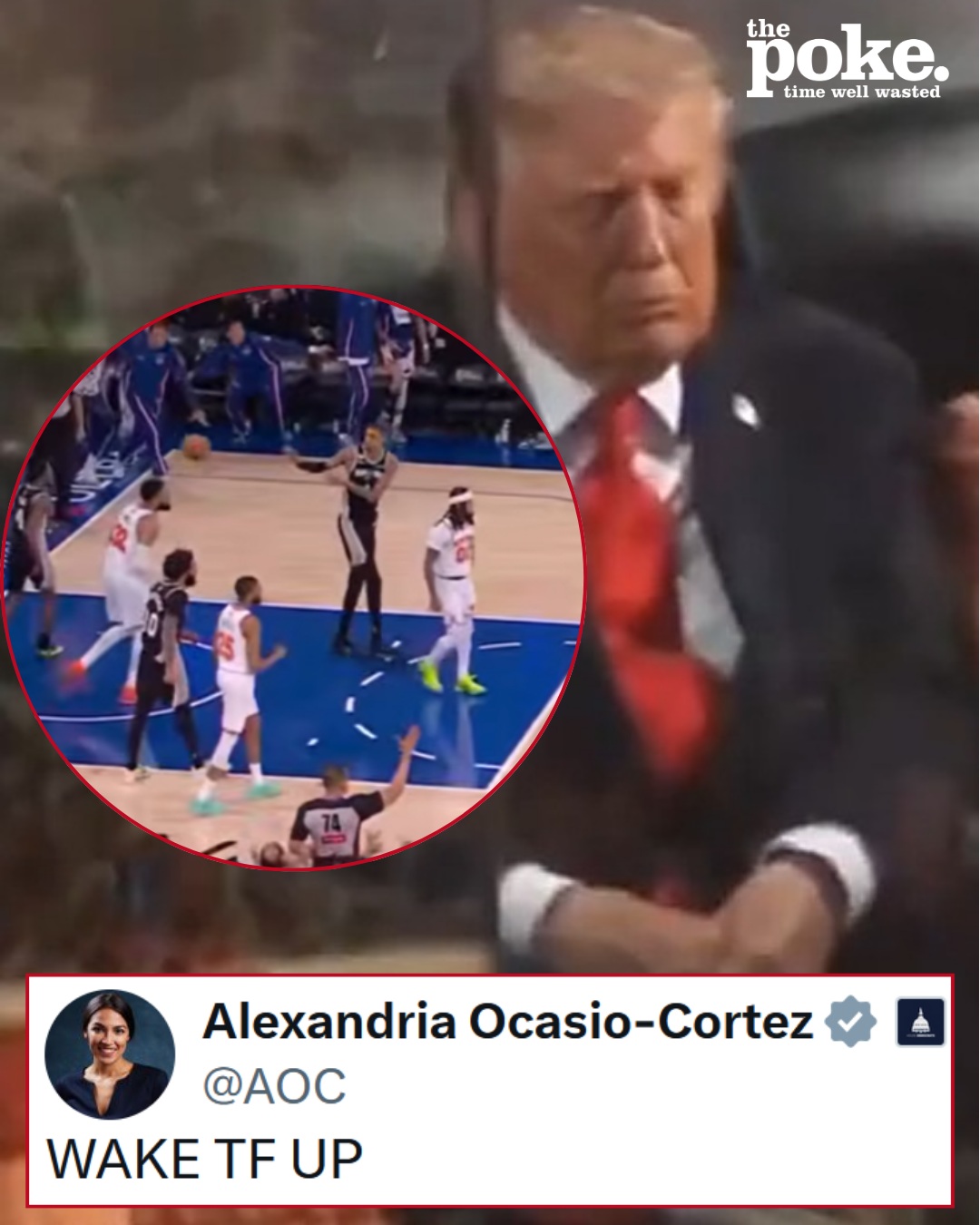 Donald Trump caused chaos for fans and massive exp