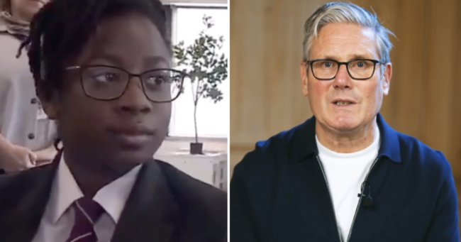 This pupil’s eloquent response to Keir Starmer’s U-16s social media ban was already good but the payoff was absolute killer