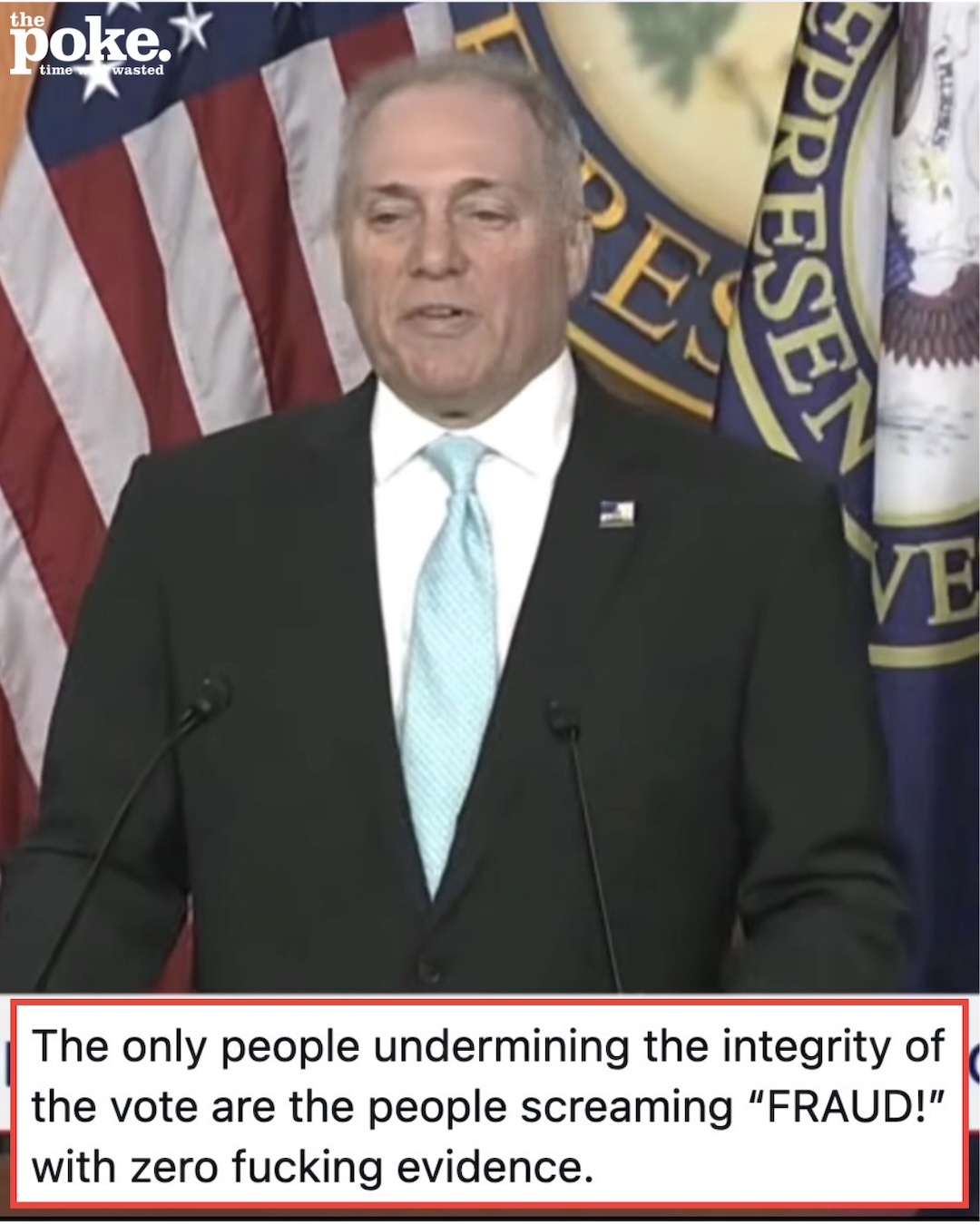 US house majority leader says counting ballots is 