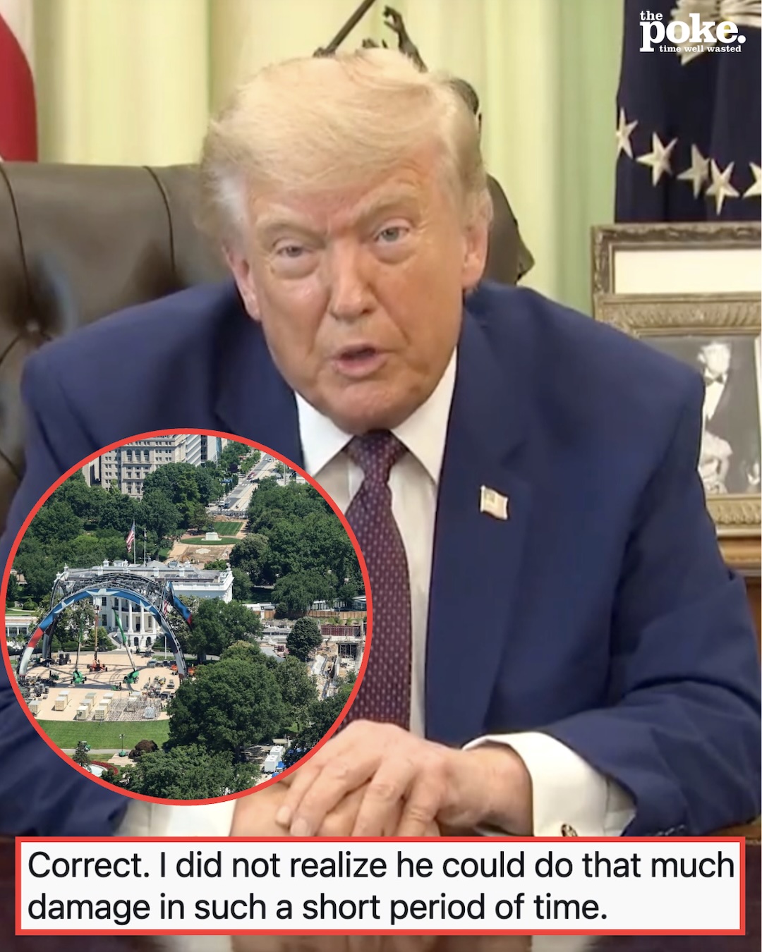 Donald Trump says Washington, DC is a totally different plac