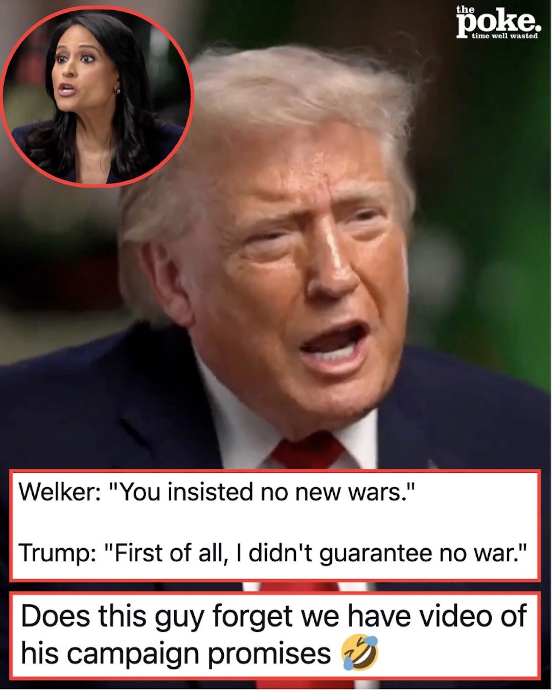 Donald Trump denied he promised American voters ‘N