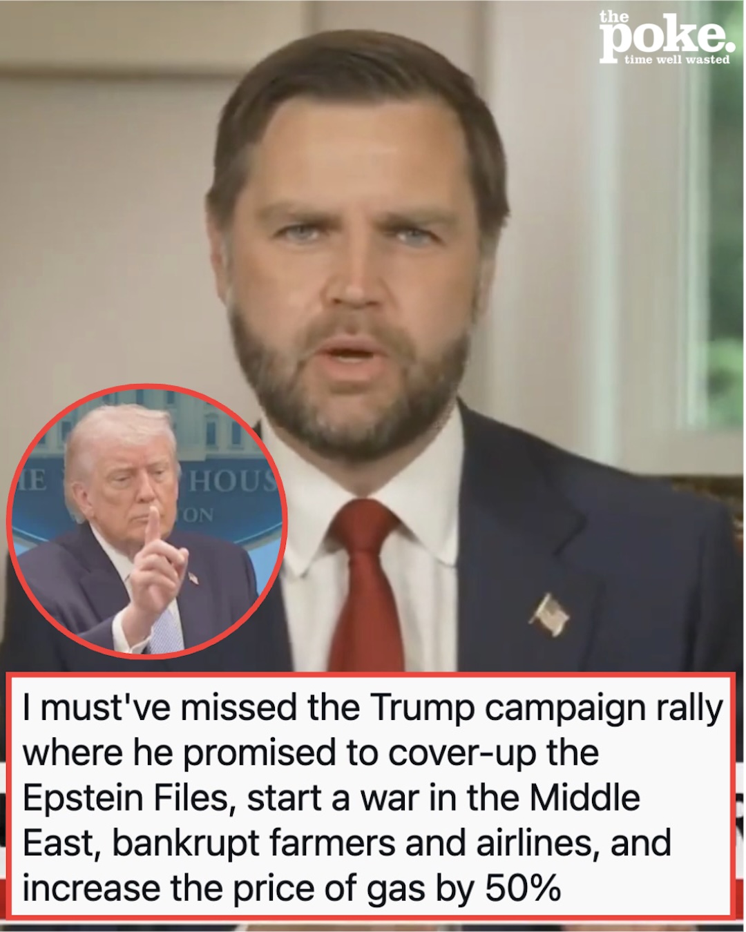 JD Vance said the Republicans had a ‘great chance’ in the up
