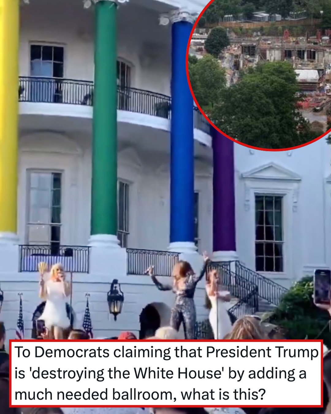 This Maga bit back at people condemning Donald Trump’s desecration of the White House and ended up brutally owned