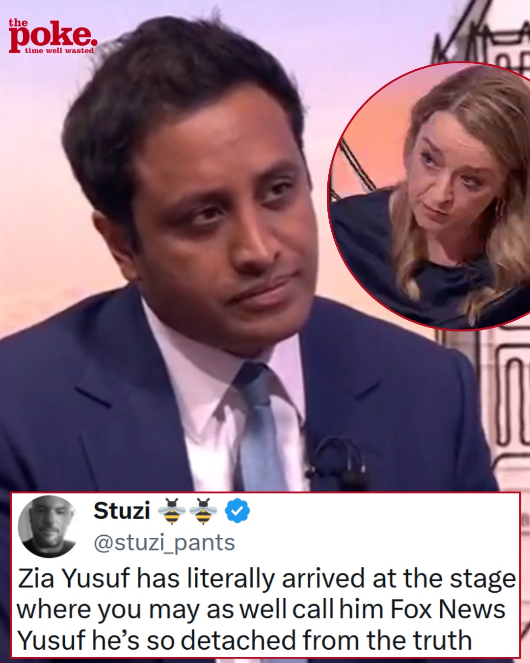 Zia Yusuf told Laura Kuenssberg that Reform chose respecting