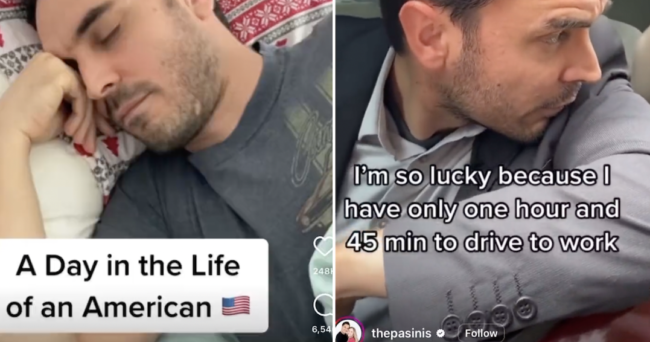 This Italian’s ‘day in the life of an American’ is hilariously, devastatingly relatable – and not just for Americans