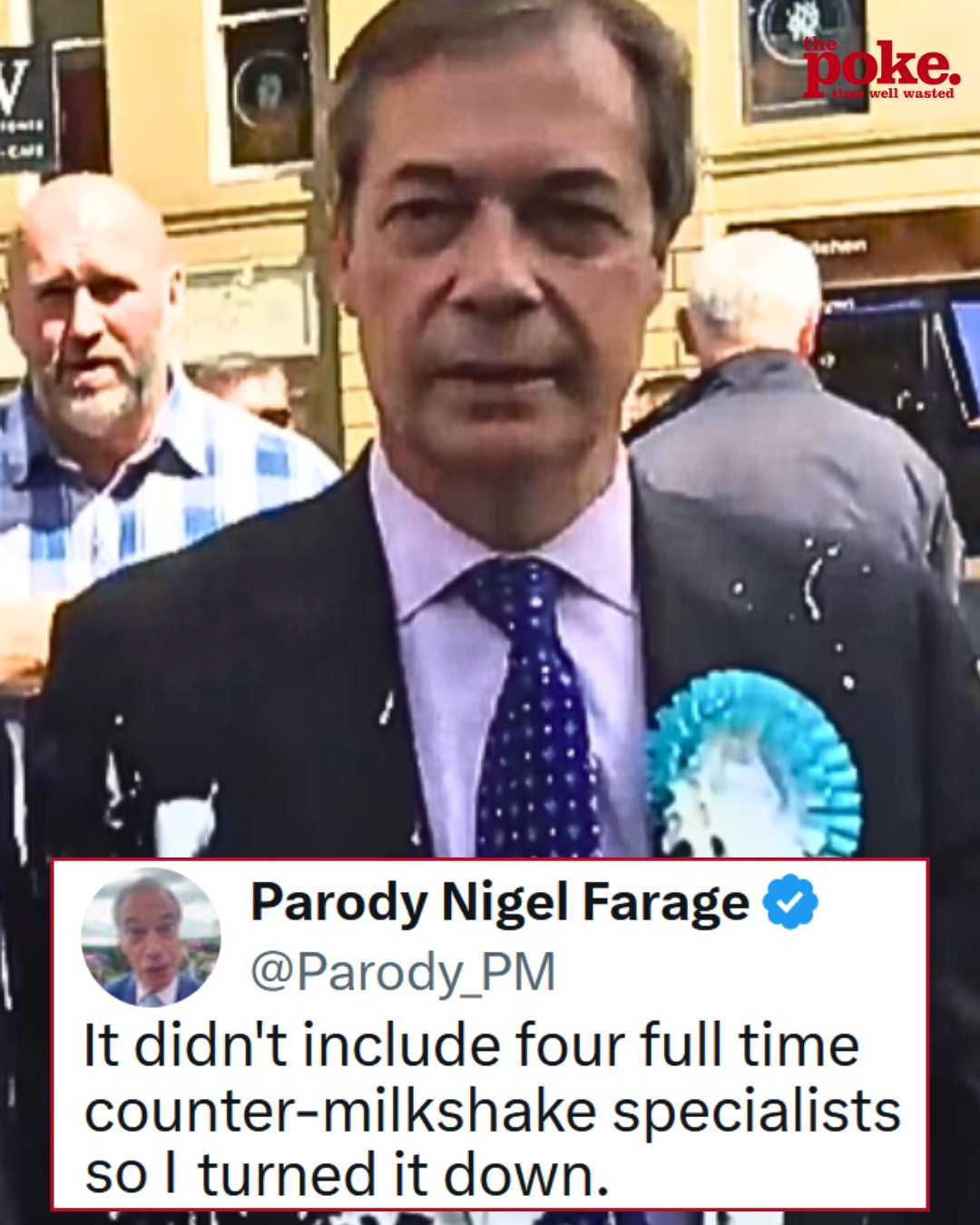Nigel Farage turned down the level of security Parliament provides for Kemi Badenoch because it wasn’t good enough – 18 eye rolls of epic proportions