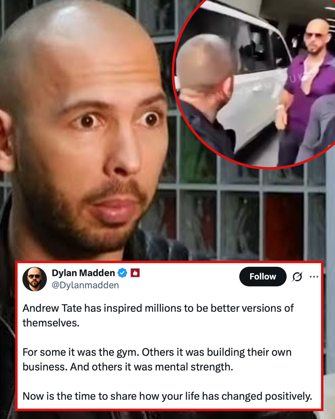 An Andrew Tate fanboy asked how he had inspired men to change their lives for the better and it’s fair to say it didn’t go quite so well as they might have hoped