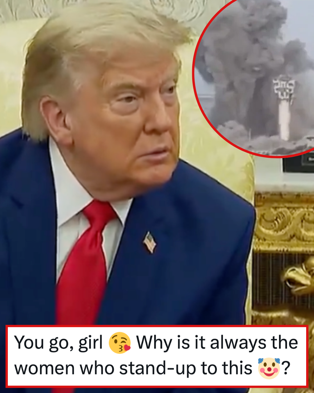 A woman reporter asked Trump what actually is the plan for his Iran war and his furious response said so much more about him than the Middle East
