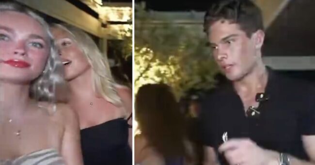 This ‘alpha’ male influencer’s party trick wasn’t quite so impressive as he’d hoped and of all the A++ responses this one knocked the rest out the park