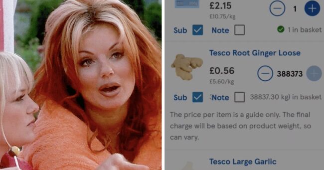 This most unfortunate snafu on the Tesco shopping app went wildly viral – 13 funniest and most on-point responses