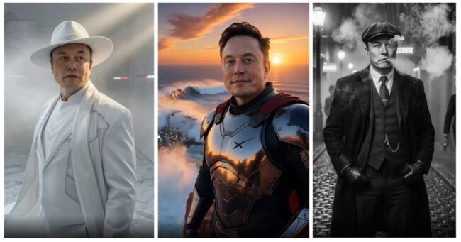 This AI montage of himself as heroes and anti-heroes may be the cringiest thing Elon Musk has ever posted – and it’s a very crowded field