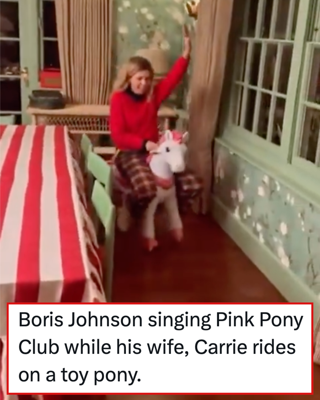 This baffling clip of Boris and Carrie Johnson is surely proof that AI will never out-weird real life – 14 funniest and totally on-point comments