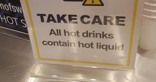 People have been sharing their favourite ‘nonsensical signs’ and these 21 are totally hatstand