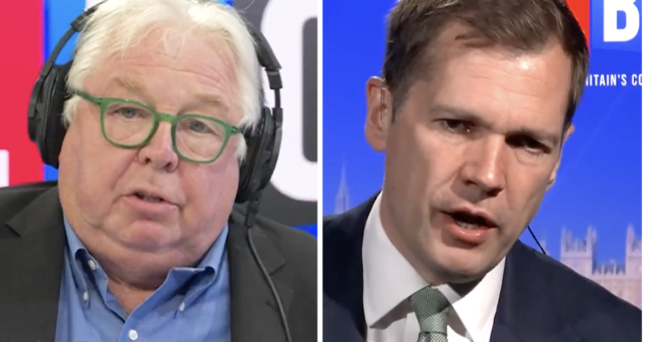 Robert Jenrick was repeatedly presented with an open goal by Nick Ferrari and insisted on hoofing it over the bar