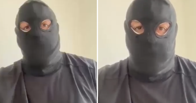 This Daniel Thomas supporter made an unfortunate schoolboy error and the more we watch the funnier it gets
