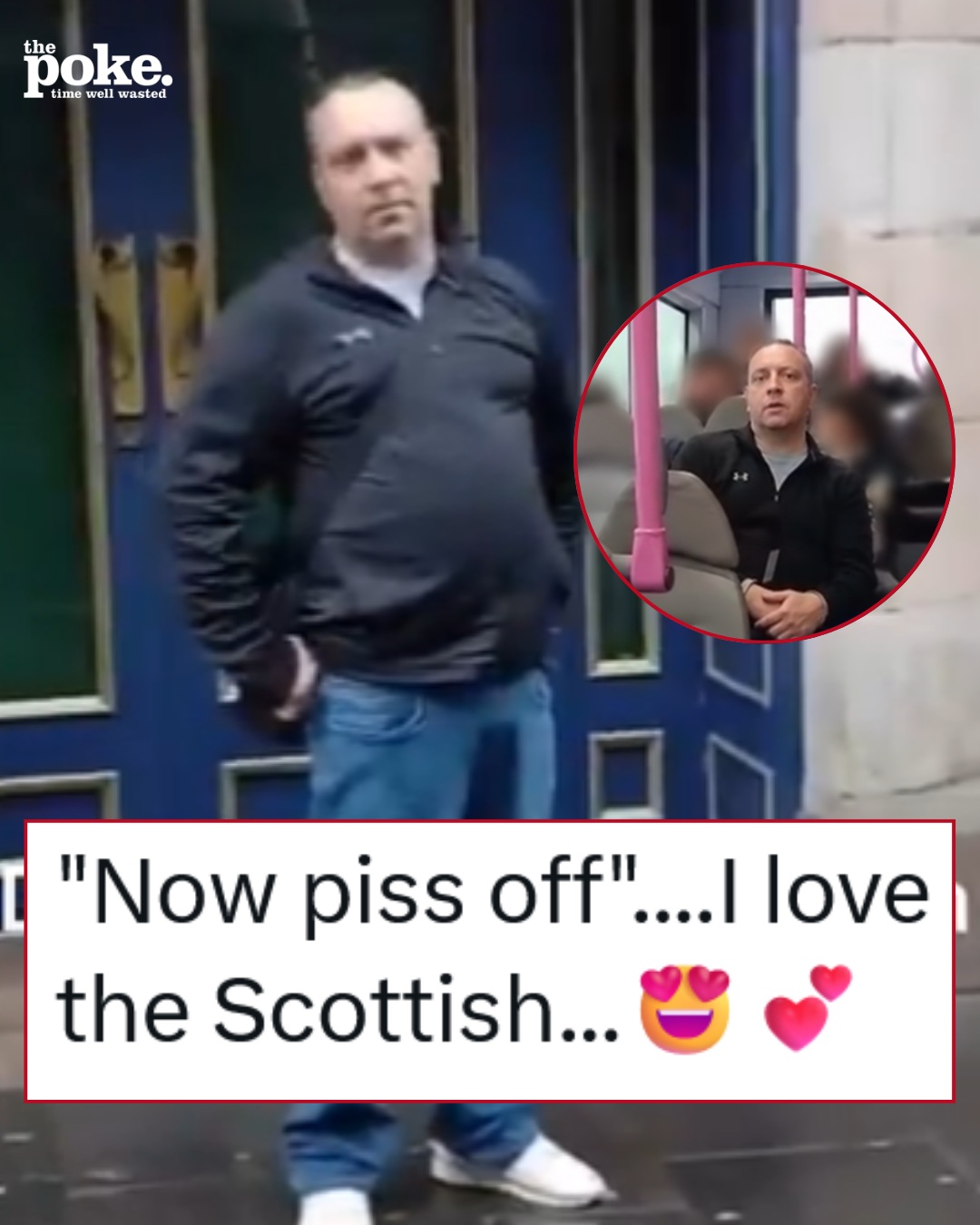 A Glasgow woman read the riot act to a drunken racist on the bus, and the internet cheered her to the rafters