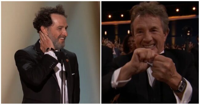 Martin Short may not have bagged the Lead Actor in a Comedy Series Emmy, but his reaction to the news deserves an award of its own