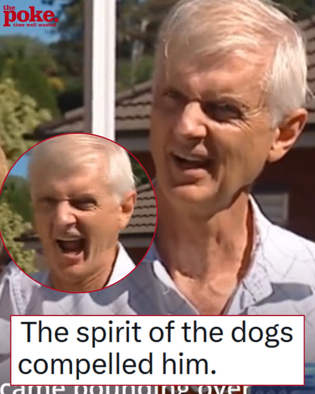 This guy’s mad dog impression in a 2010 viral interview is still one of the funniest things to come out of Australia