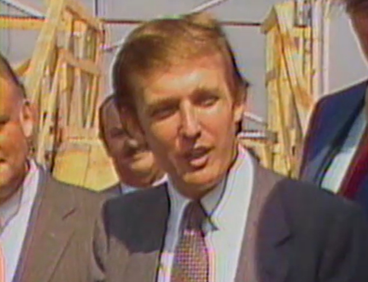 Donald Trump in 1982, aged 36