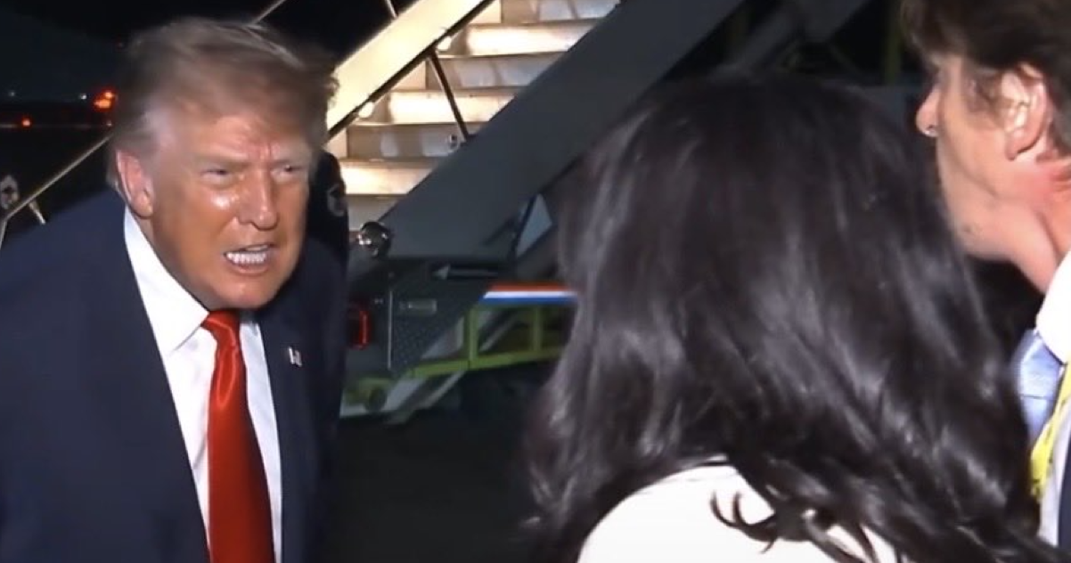 Donald Trump shocking outburst at a woman reporter felt like a properly unfiltered glimpse of what the president is really like