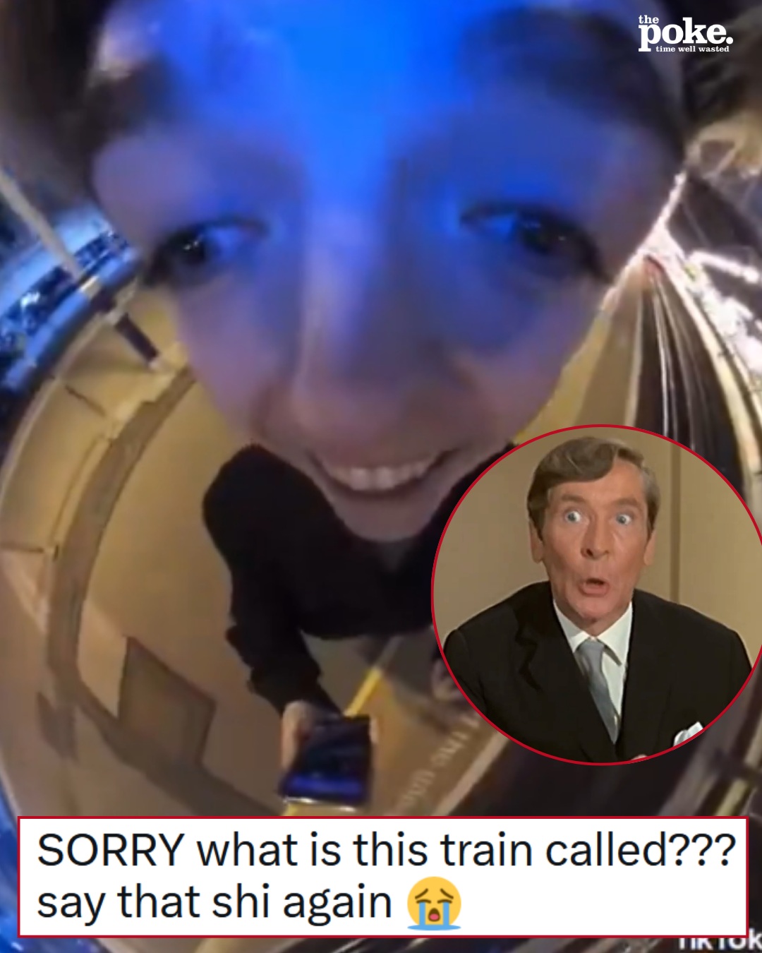 Francis Bourgeois's pure trainspotting joy went viral, but the locomotive's name stole the show