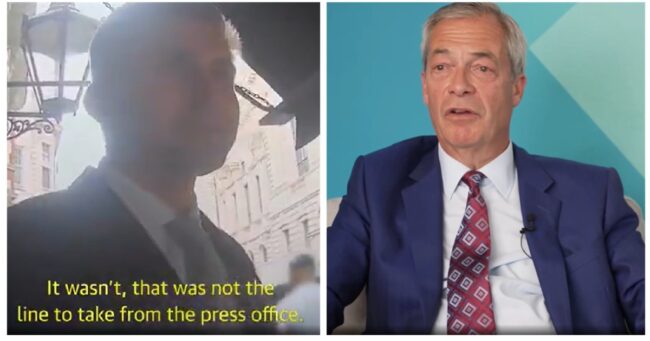Farage’s five million might be his downfall after it emerges he wasn’t supposed to call it a gift for Brexit – more undercover woe for Reform