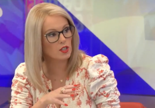 GB News-er Michelle Dewberry appeared to link vaccines with cancer and ended up schooled into another dimension