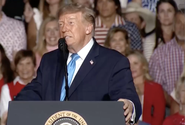 Donald Trump said soaring diesel prices was nothing to do with his Iran war and was fact checked ’til he farted