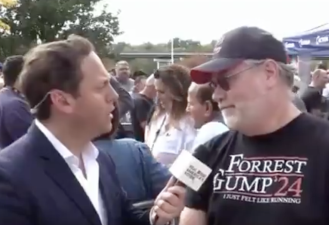 A Trump-loving news channel hastily pulled the plug after stumbling across a brilliantly eloquent voice of sanity and it was simply magnificent