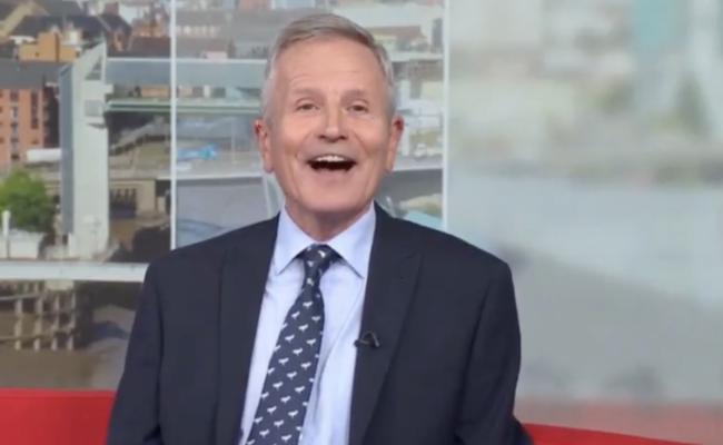 This BBC News man took his colleague’s groansome car pun and ran with it to outrageous effect