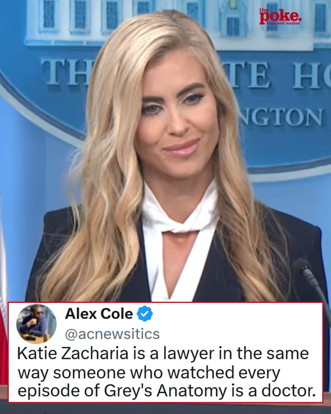 Surprise, surprise! Katie Zacharia has been cosplaying as a lawyer after failing her bar exam – 21 massive eyerolls