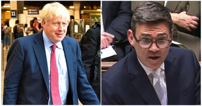 Boris Johnson accused Andy Burnham of lying about Russia’s possible interference in Brexit, and people’s irony meters didn’t just break – they exploded