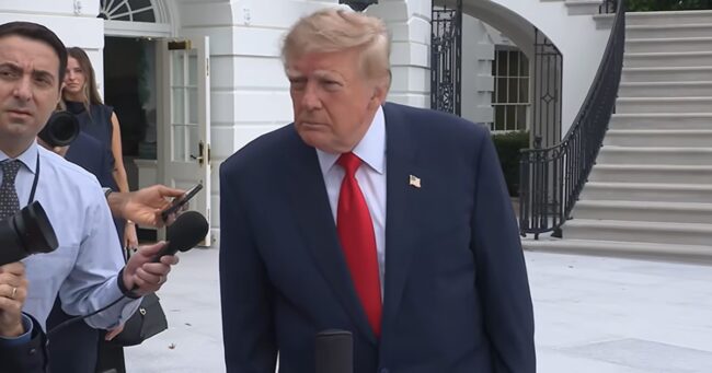 Trump’s response to being quizzed on his disputed claim that Russia and Ukraine agreed to an energy ceasefire came straight from the Bumper Book of Arguing for Eight-Year-Olds