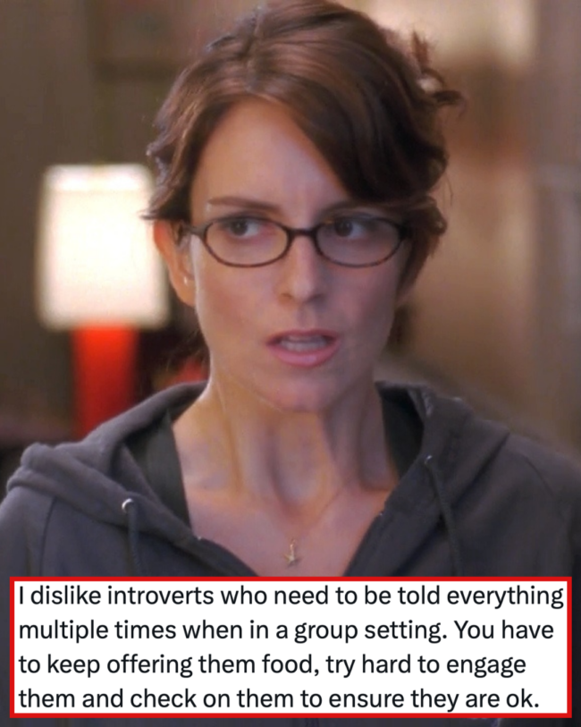 An extrovert took aim at introverts for not trying hard enough and a world of introverts replied as one