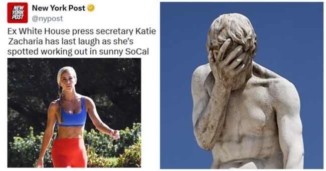 The New York Post said Katie Zacharia ‘had the last laugh’, but people who understand idioms begged to differ – 15 top takedowns
