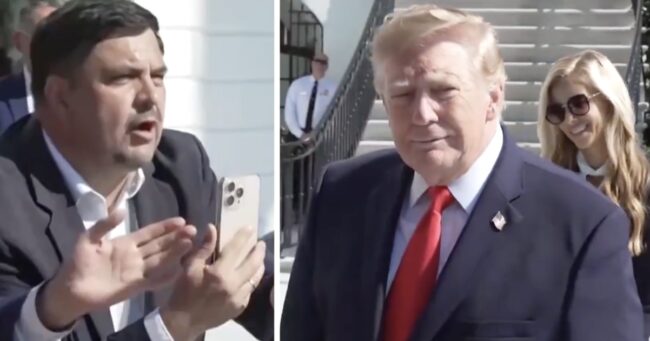 Donald Trump mocked a reporter who dared ask him about his Iran fiasco and it was basically the essence of the man in 19 seconds flat