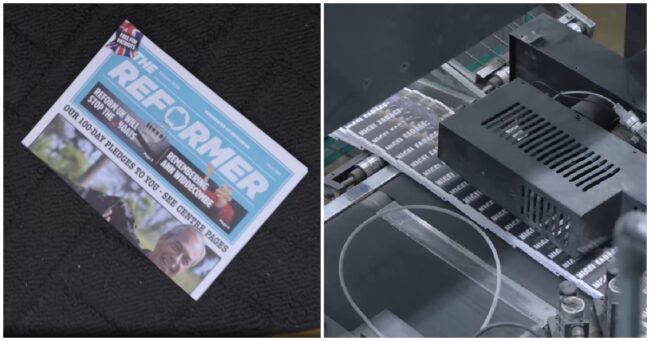 Reform UK’s upcoming newspaper is the print equivalent of “Look – a squirrel!” – 17 one-star reviews