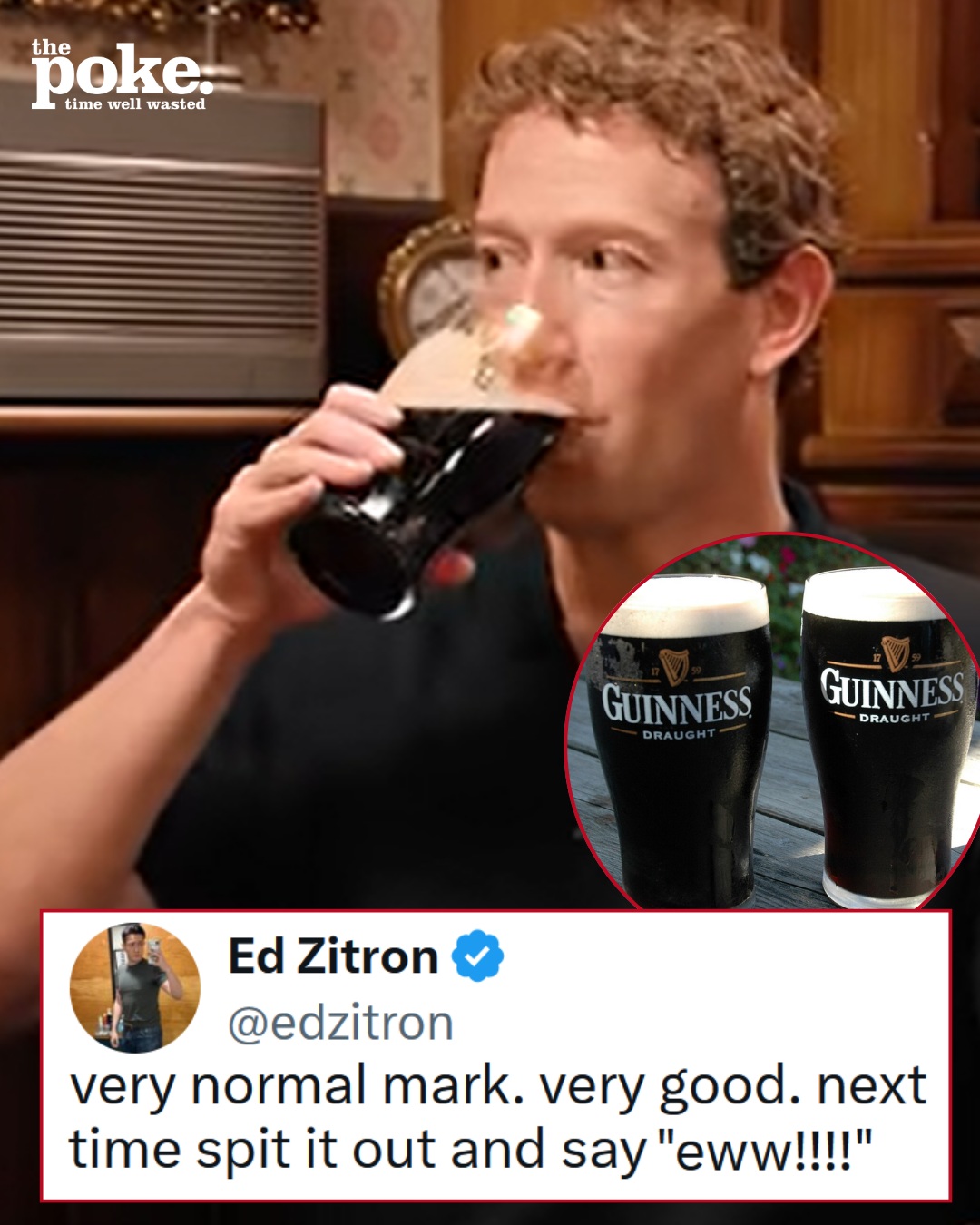 Mark Zuckerberg’s Oscar-losing attempt to pretend he likes Guinness had the internet in stitches – 19 stout takedowns