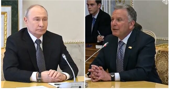 The US envoy called Putin a humanitarian, and everyone not in the Trump cult condemned the spineless boot-licking